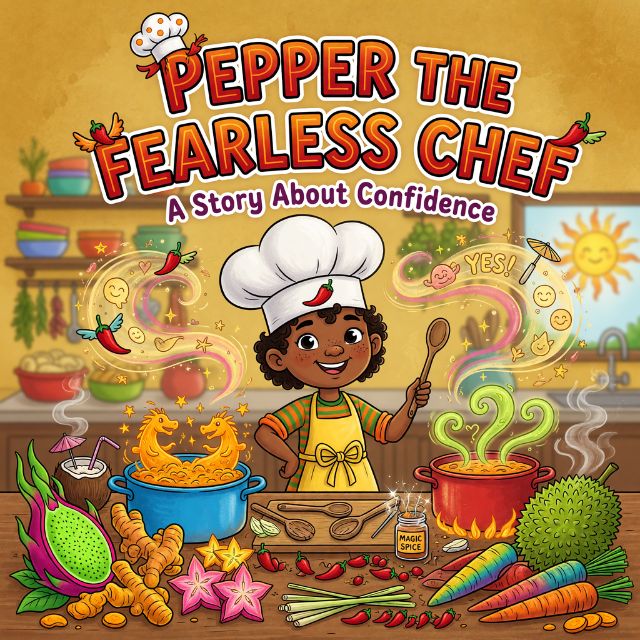 Pepper the Fashionable Chef — Personalized Storybook