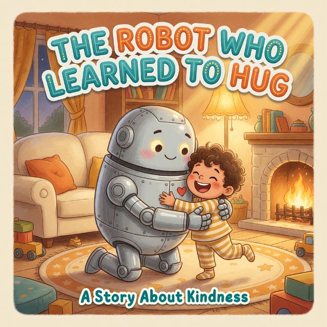The Robot Who Learned to Hug — Personalized Storybook