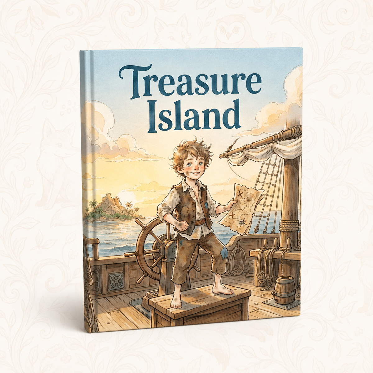 Treasure Island -Personalized Storybook
