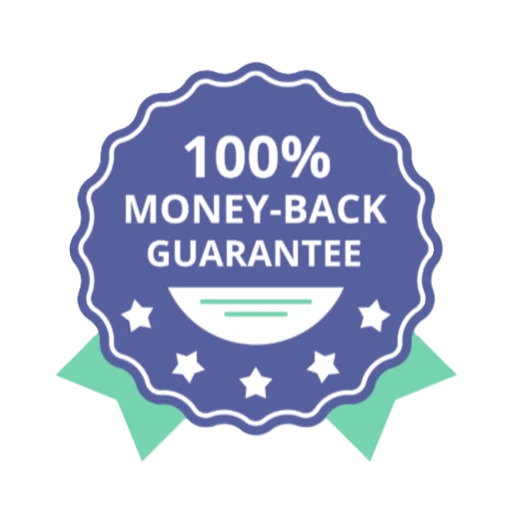 100% MONEY-BACK GUARANTEE