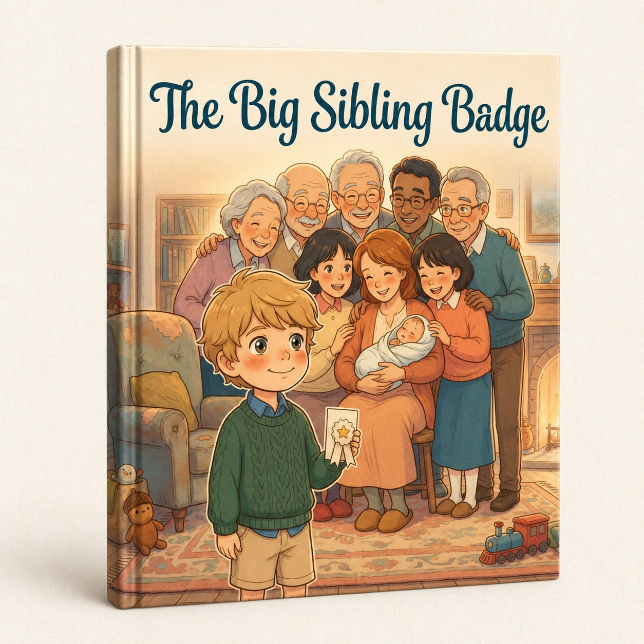 The Big Sibling Badge - Personalized Storybook