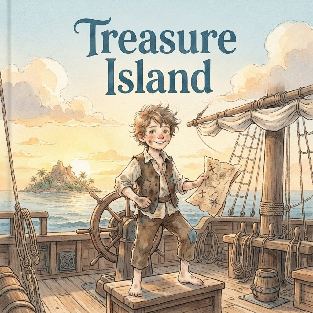 Treasure Island -Personalized Storybook