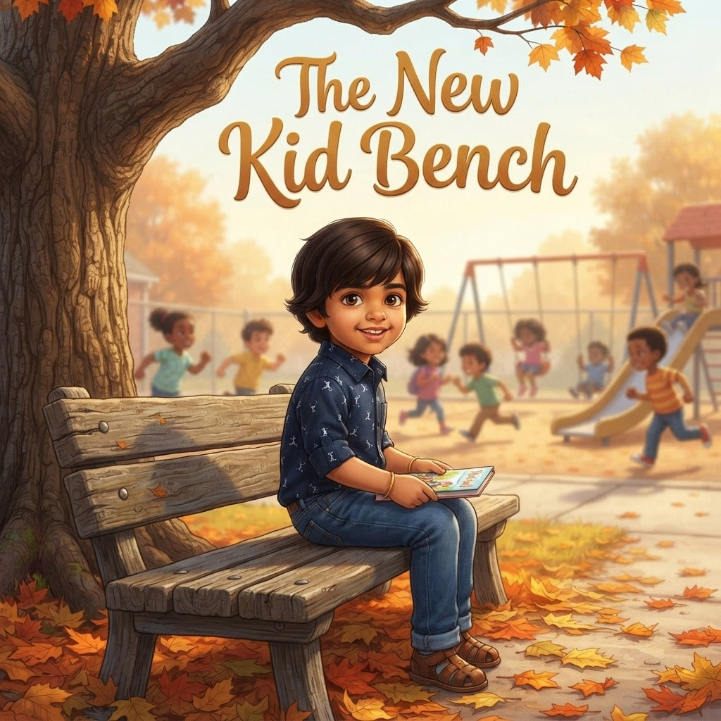 The New Kid Bench - Personalised Storybook